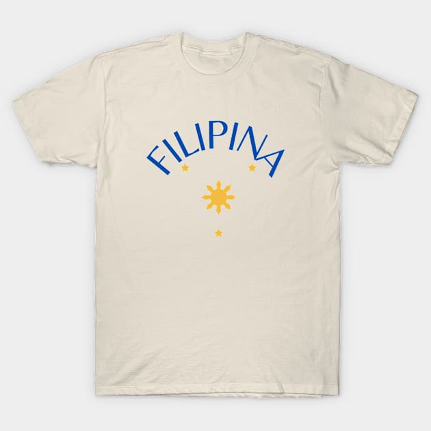 filipina - 3 stars and a sun T-Shirt by CatheBelan